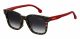Carrera  UNISEX sunglasses with a HAVANA RED frame and DARK GREY SHADED lens with a lens width of 53mm and model number Carrera 185/F/S